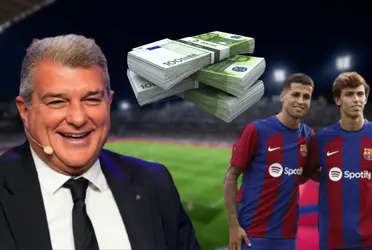 El conjunto blaugrana no tiene un duro en las arcas del club y cada vez es más complicado fichar, pero el presidente aseguró que los Joaos se quedan