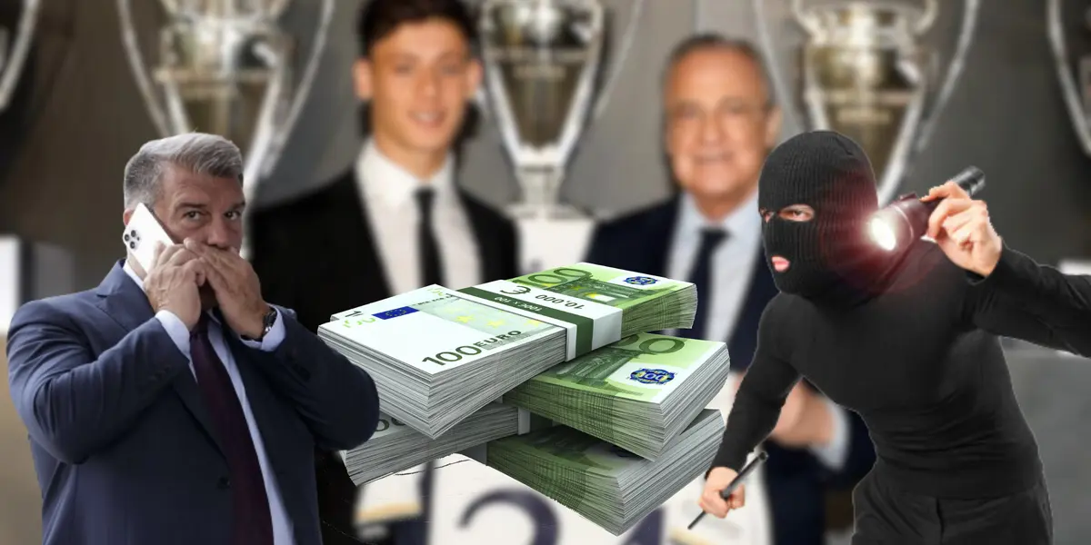 El conjunto blaugrana quiere devolver el favor por el turco y por ello se reunió con esta estrella que quieren los merengones