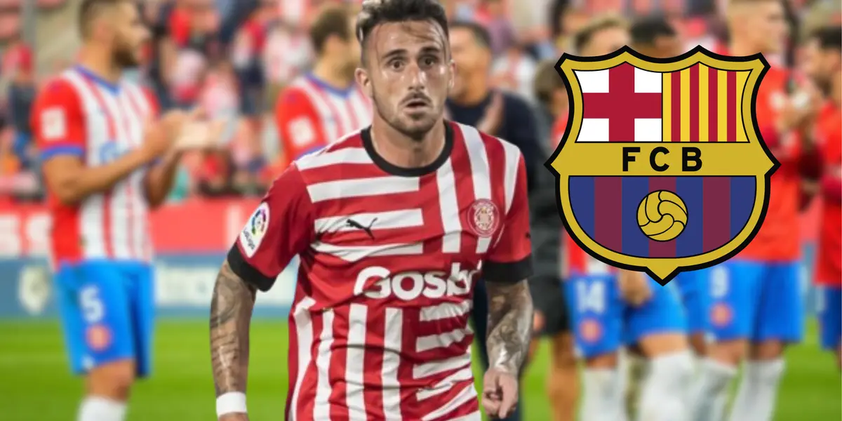 El conjunto blaugrana quiere hacerse con los servicios del mediocampista del Girona y él, lejos de aclarar los rumores, dio esta respuesta