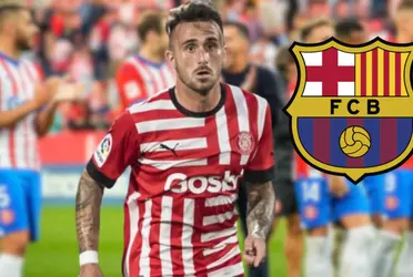 El conjunto blaugrana quiere hacerse con los servicios del mediocampista del Girona y él, lejos de aclarar los rumores, dio esta respuesta