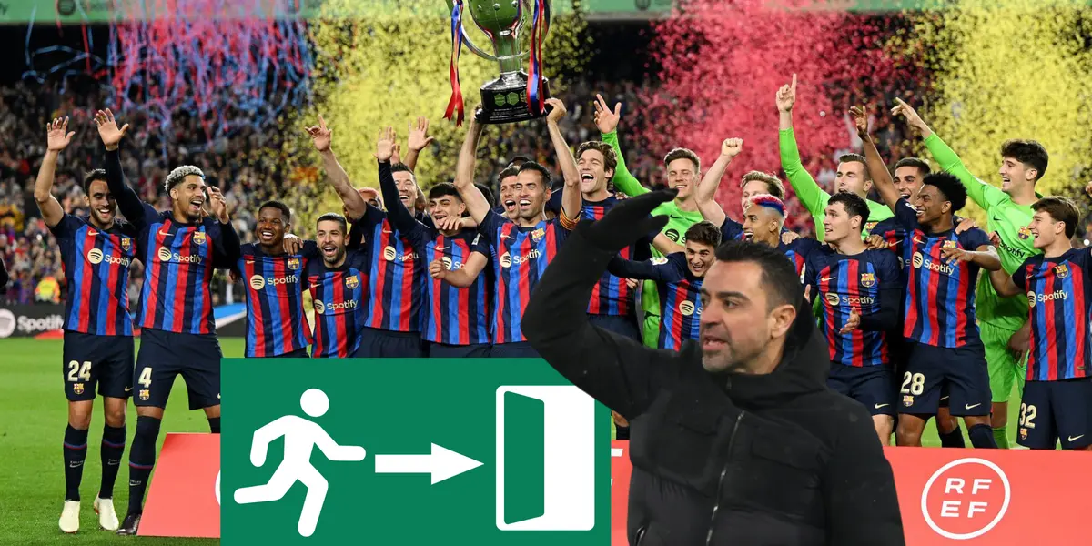 El conjunto blaugrana se desprende de un jugador a pedido de Xavi ya que no le ha convencido