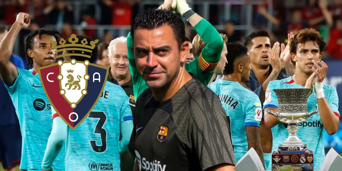 El conjunto blaugrana se enfrentará al Osasuna por la Supercopa y se refugiará en una estadística muy favorable