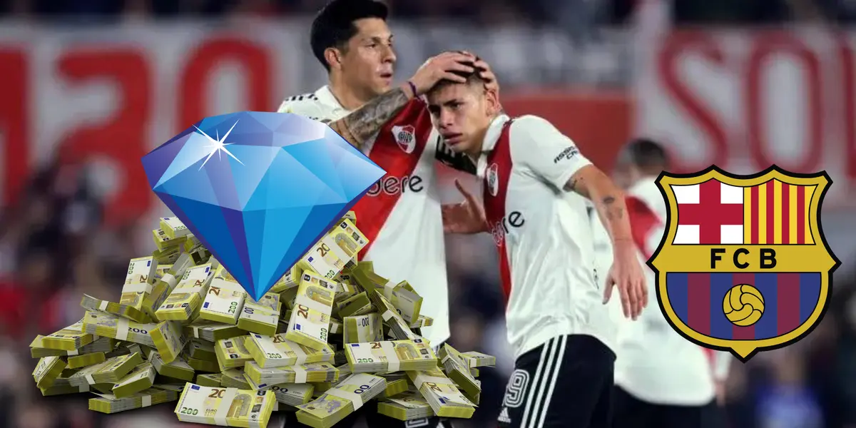 El conjunto blaugrana se ha interesado por el jugador argentino que sería mejor que el Diablito Echeverri