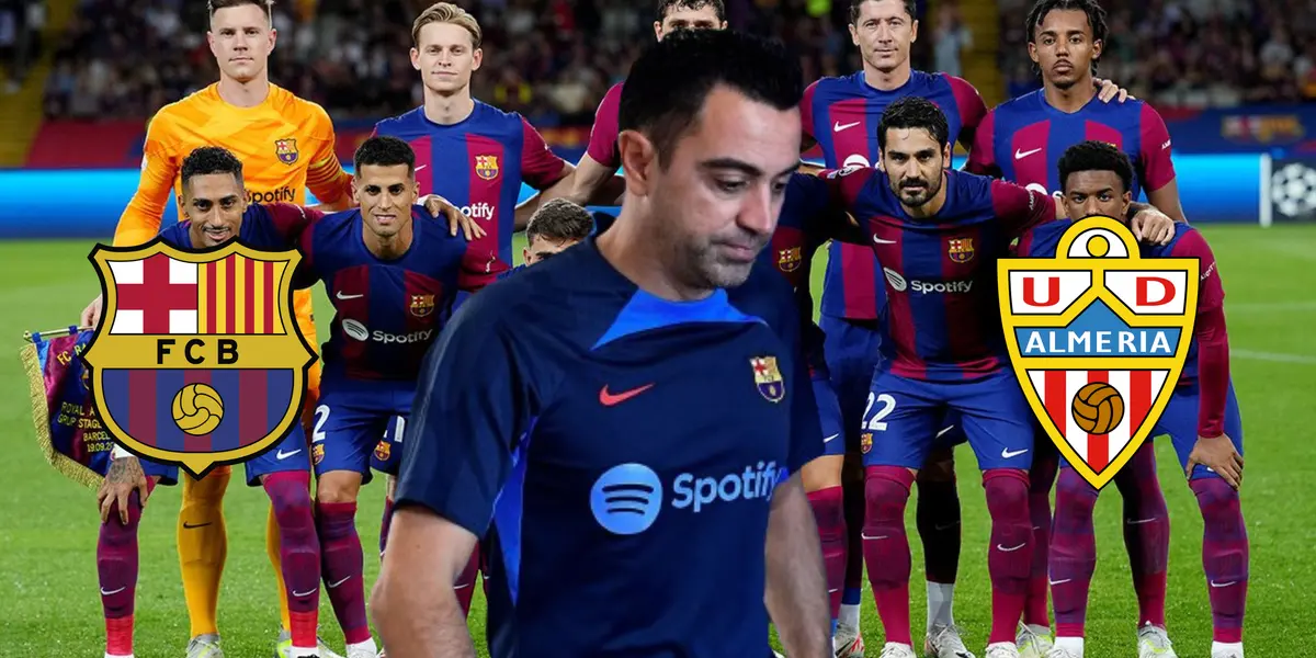 El conjunto blaugrana se la jugará ante el Almería mañana sin Pedri ni Frenkie, por lo que este sería el 11 probable