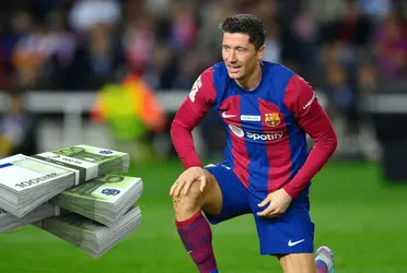 El conjunto blaugrana tiene al polaco que no está en una buena forma goleadora, mientras hay otro goleador que le supera y cobra monedas