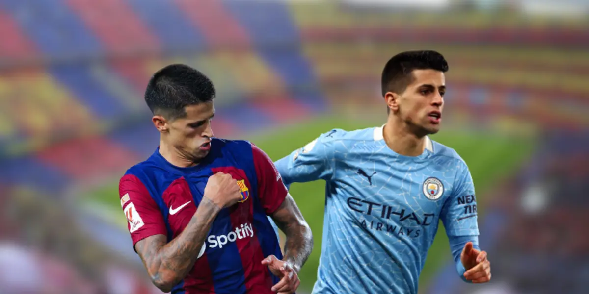El conjunto blaugrana tiene un problema grande con Cancelo, al que ya querrían quedarse, pero el City tendría demandas altas