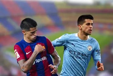 El conjunto blaugrana tiene un problema grande con Cancelo, al que ya querrían quedarse, pero el City tendría demandas altas