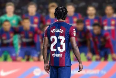 El conjunto blaugrana visita a la Real Sociedad en su estadio y lo hará con el francés Koundé de titular tras la lesión de hace un mes