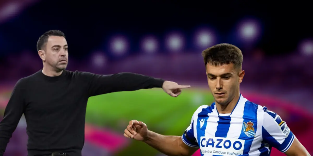 El conjunto blaugrana y en especial Xavi, tienen una obsesión por el jugador de la Real Sociedad, por el que irían nuevamente en junio que viene