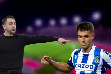 El conjunto blaugrana y en especial Xavi, tienen una obsesión por el jugador de la Real Sociedad, por el que irían nuevamente en junio que viene