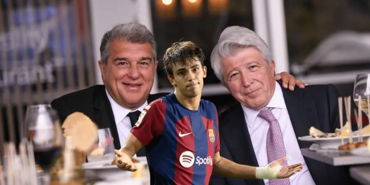 El conjunto blaugrana y los colchoneros ya se encuentran hablando del pase del delantero portugués, al que quieren para la próxima temproada