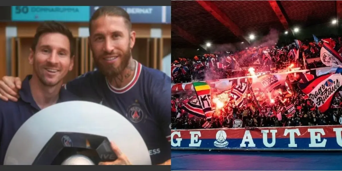 El conjunto parisino se consagró campeón de la Ligue 1 pero a los ultras no les importó