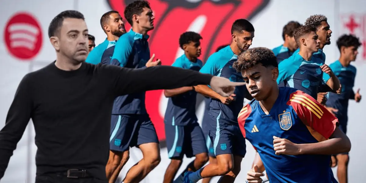 El consentido de Xavi está con la selección, pero aprovechando el parón de selecciones se llevó a otra joya a entrenar con el primer equipo