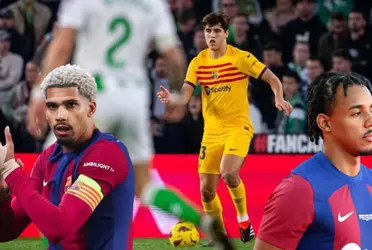 El defensor canterano de 16 años fue el mejor del Barça en defensa y mira la broma de Lamine en redes