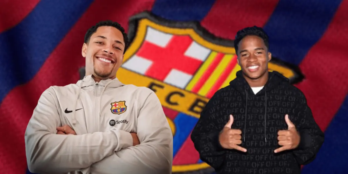 El delantero brasileño del Barça está en las instalaciones del club dejando todo listo para triunfar aquí, mientras que el del Madrid está de vacaciones