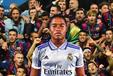 El delantero brasileño que fichó el Madrid tiene como ídolo a un jugador histórico del Barça