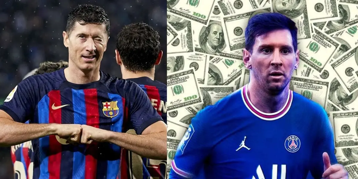 El delantero culé y un gesto propio de un jugador que ama los colores del Barcelona