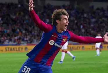 El delantero de 18 años no tardó nada en marcar gol en Champions y mira lo que hizo una vez terminó el encuentro