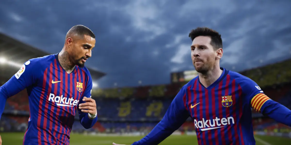 El delantero ghanés jugó en el Barça y quedó completamente alucinado con el astro argentino y su talento a la hora de jugar