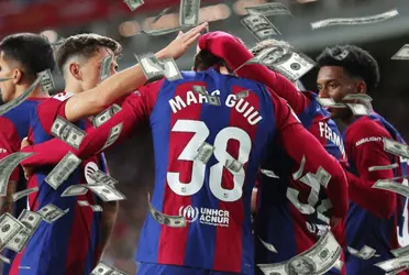 El delantero héroe de la noche de ayer cobra una ínfima parte de lo que lo hacen sus compañeros de vestuario