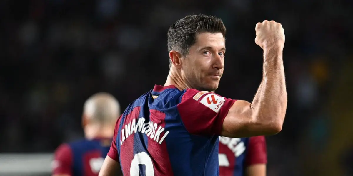 El delantero polaco, a pesar de que no es el mejor inicio de temporada de su carrera, sigue siendo clave para el Barça y calla bocas con sus números