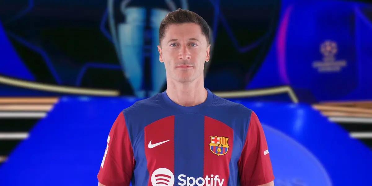 El delantero polaco lo tiene claro, quiere revalidar la Liga que se ganó la temporada pasada y aspira, como toda la plantilla, a la Champions de este año