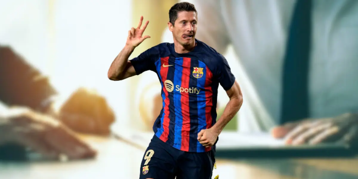 El delantero polaco vence su contrato en un año y el Barça contempla todas las opciones acerca de su estadía