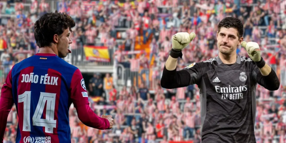 El delantero portugués fue el principal responsable de la victoria ante el Atleti, su ex club, y así lo llaman los colchoneros ahora y tras su gesto en el duelo