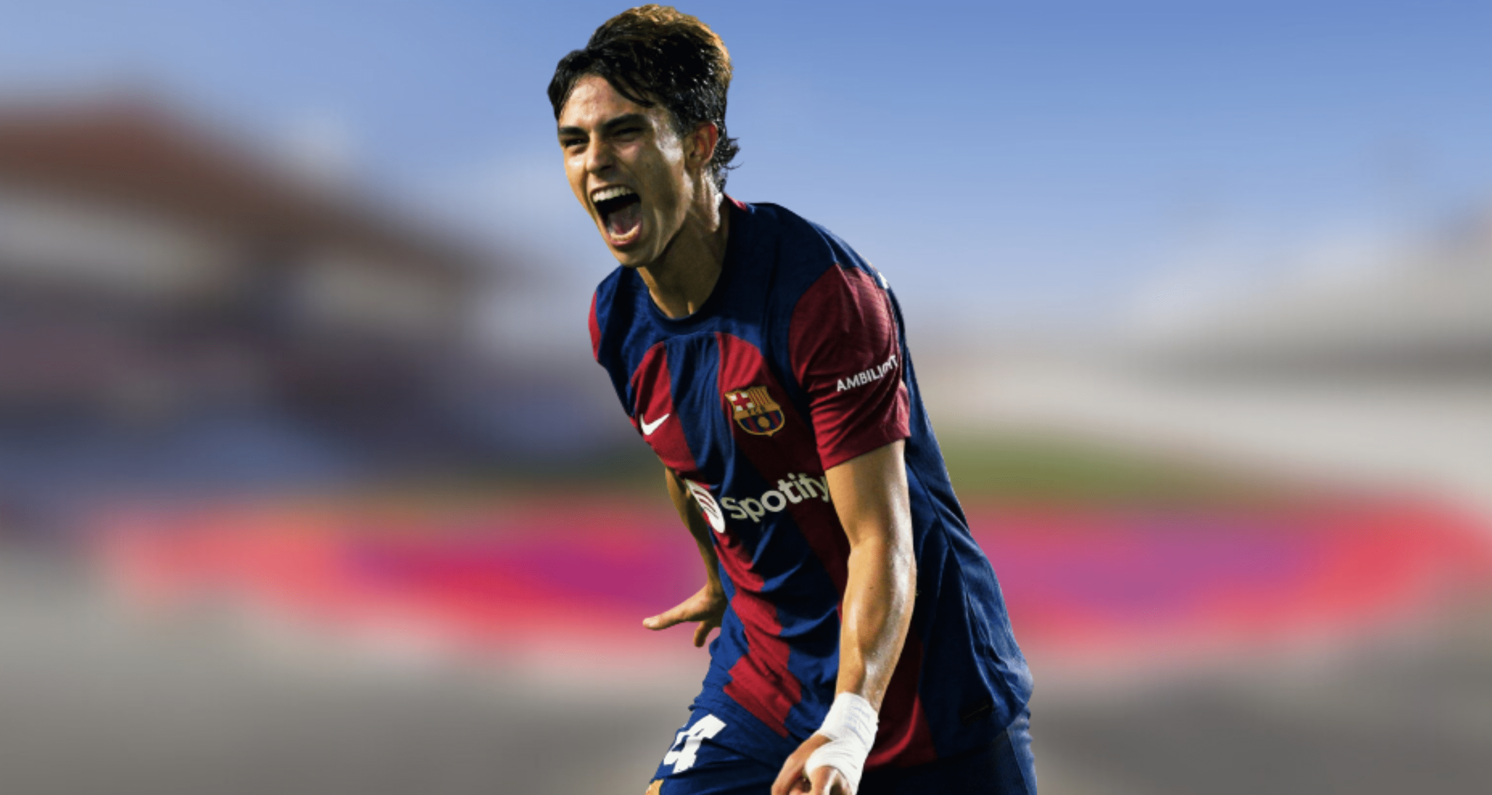 El delantero portugués ha marcado el primer gol desde que está en el Barça y eso que es su segundo partido