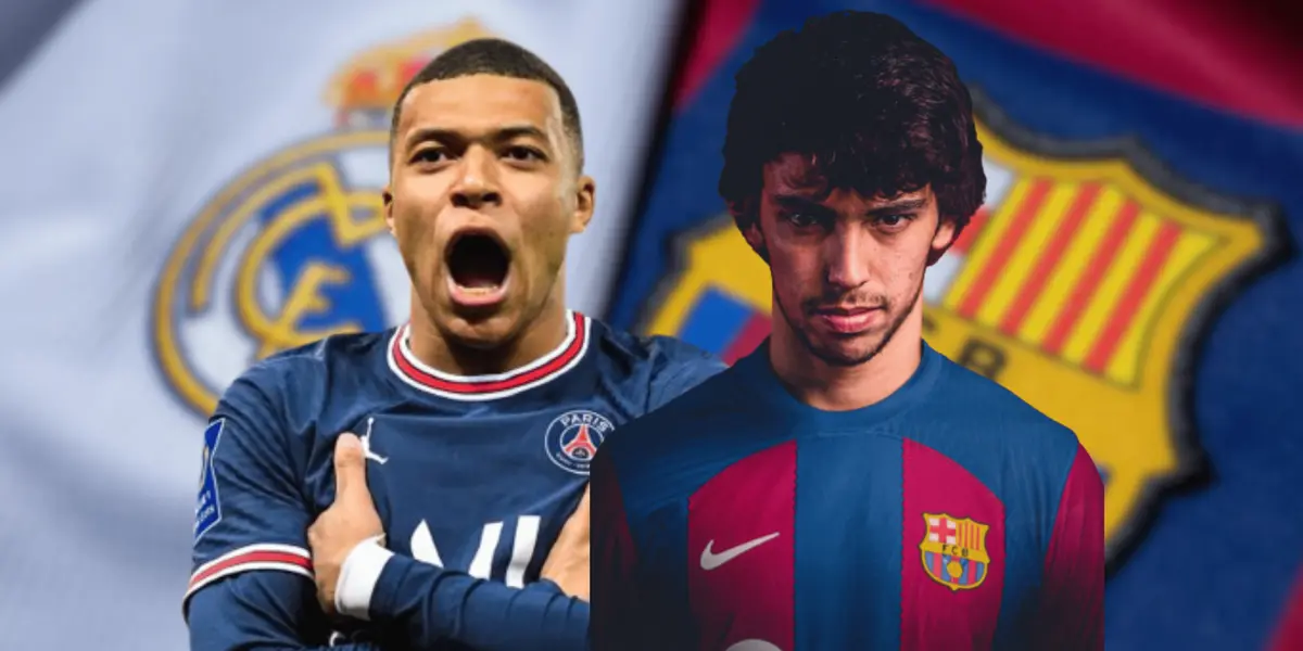 El delantero portugués mostró su verdadera intención para su futuro, al contrario que el francés del PSG