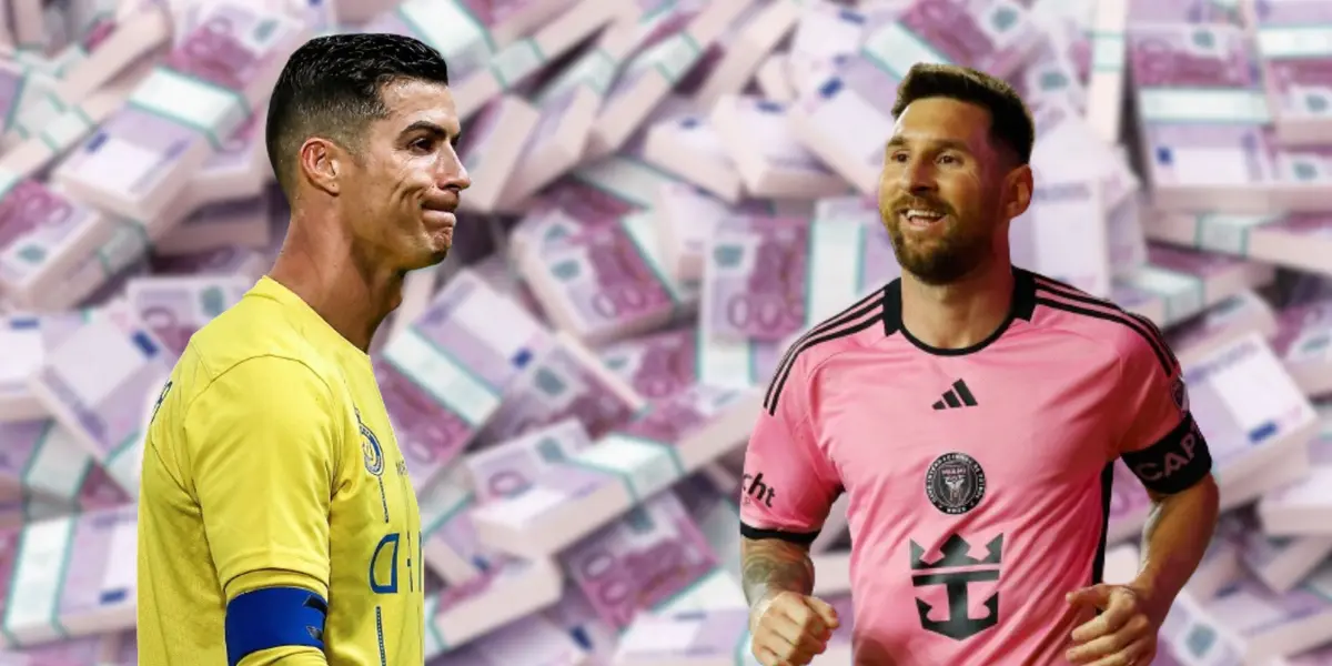 El delantero portugués no puede sacarse de la cabeza a Messi y por ello fue sancionado en la Liga Saudí