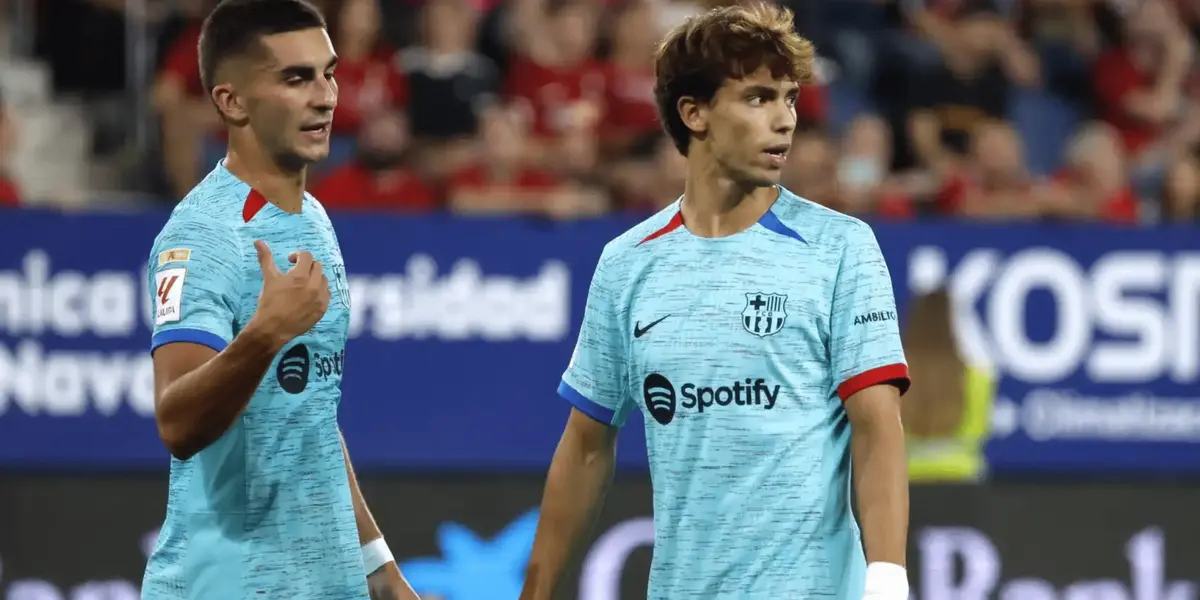 El delantero portugués y el Tiburón de Foios serán titulares en el Barça en esta noche de Montjuïc para recibir al Betis