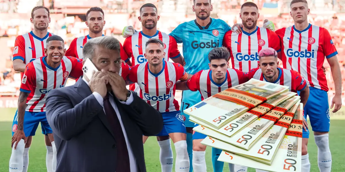 El delantero que el Barça le arrebatará al Girona pagando su claúsula