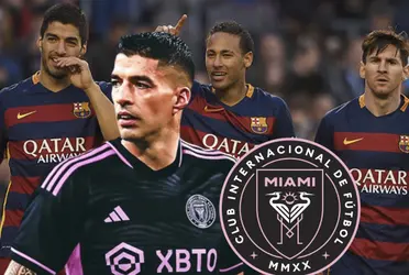 El delantero uruguayo está a punto de firmar por el Inter Miami de Messi para la próximas temporada de la MLS, pero mira los pormenores de la MSN en Barça