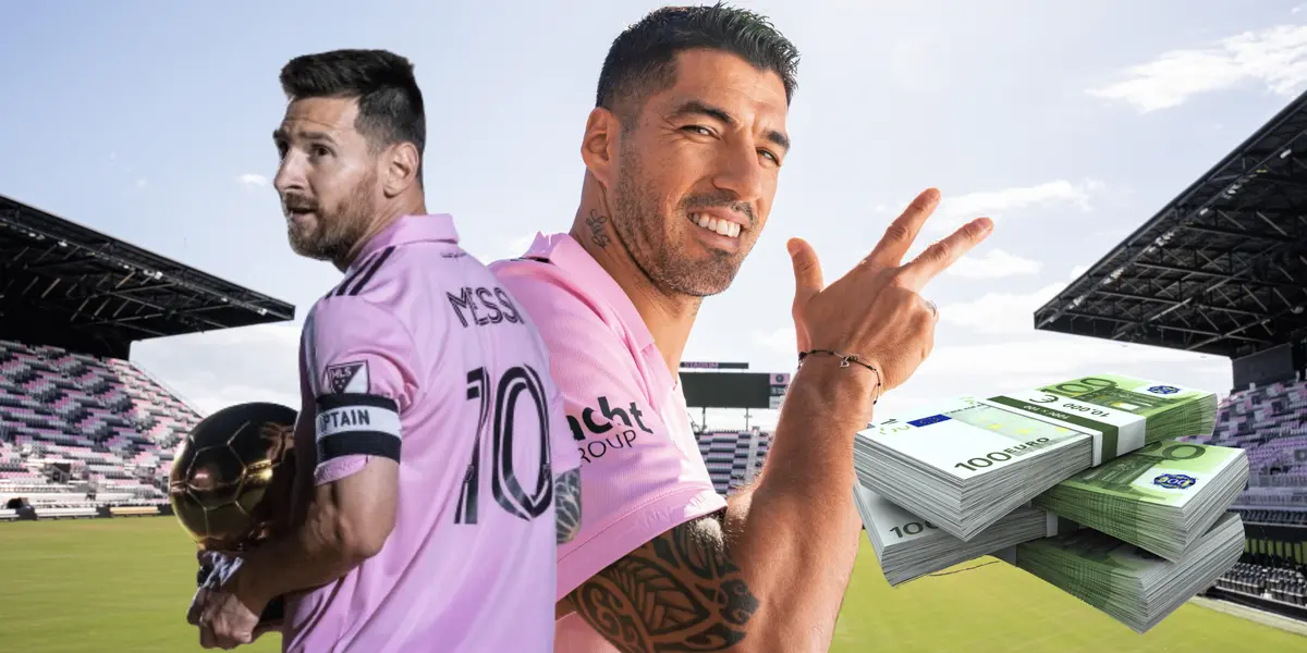 El delantero uruguayo ha fichado por el Inter Miami y este sería el salario en su contrato, que ni se compara con lo que gana Messi allí
