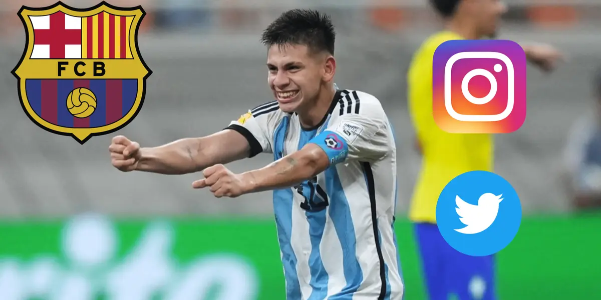 El Diablito está siendo la sensación de las últimas horas con su posible traspaso al Barça y el jugador no se corta ni un poco en sus guiños al club