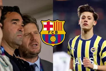 El director deportivo del Barça está haciendo lo posible para fichar a la joya turca y algo cambió con respecto a ayer