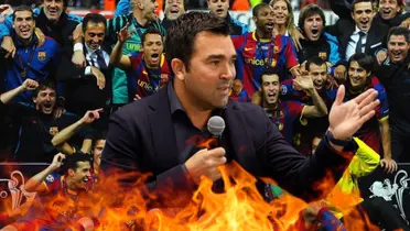 El director deportivo del Barça no está teniendo buenas intervenciones ante la prensa últimamente y sigue insistiendo con lo del modelo