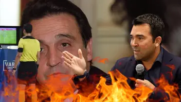 El director deportivo se puso la camiseta del club cuando habló en la entrevista de hoy y no dejo tema sin tocar