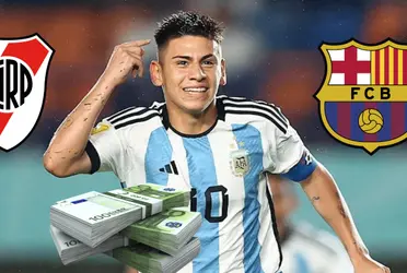 El elenco argentino le paga migajas al jugador de 17 años, que en Barça vería mucho más beneficio