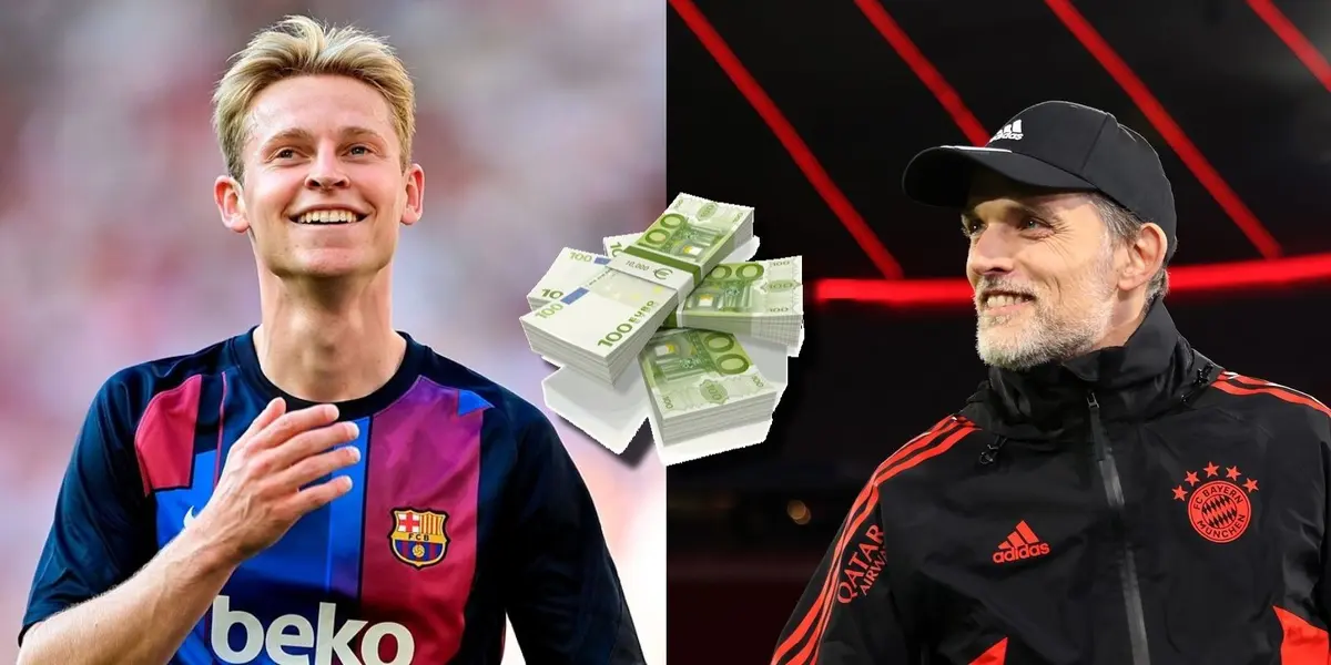 El elenco bávaro viene a por Frenkie y el Barcelona los mandó de vuelta a Alemania con mucho respeto