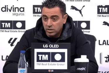 El elenco blaugrana volvió a decepcionar a su gente, pero esta vez en Mestalla y esta es la razón de Xavi por la que se empató el encuentro