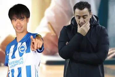 El elenco inglés confirmó la renovación del extremo japonés y ahora el Barça lo tiene mucho más complicado para adquirirlo