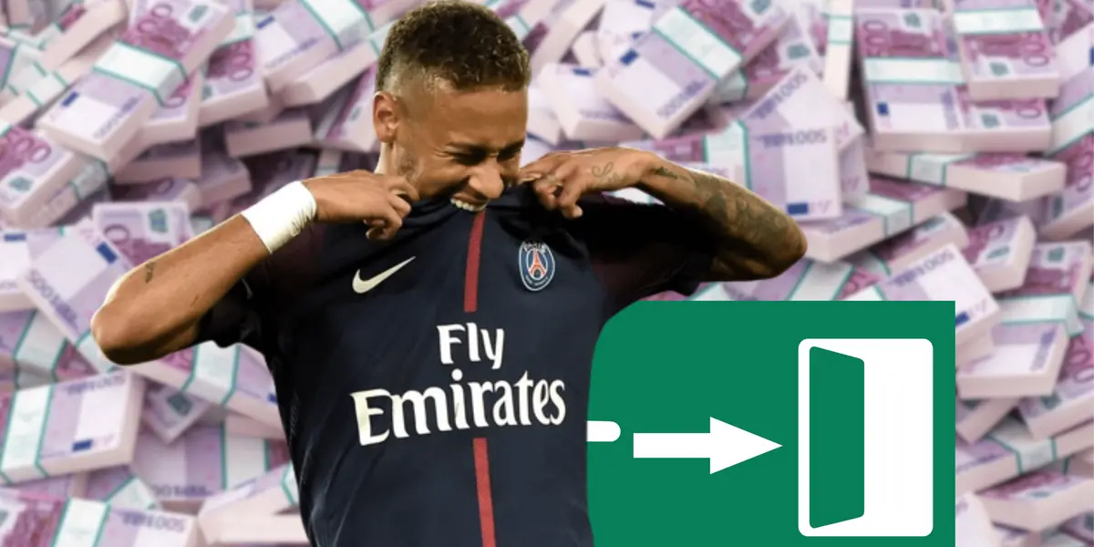 El elenco parisino no quiere contar más con los servicios del brasileño pero no lo regalará