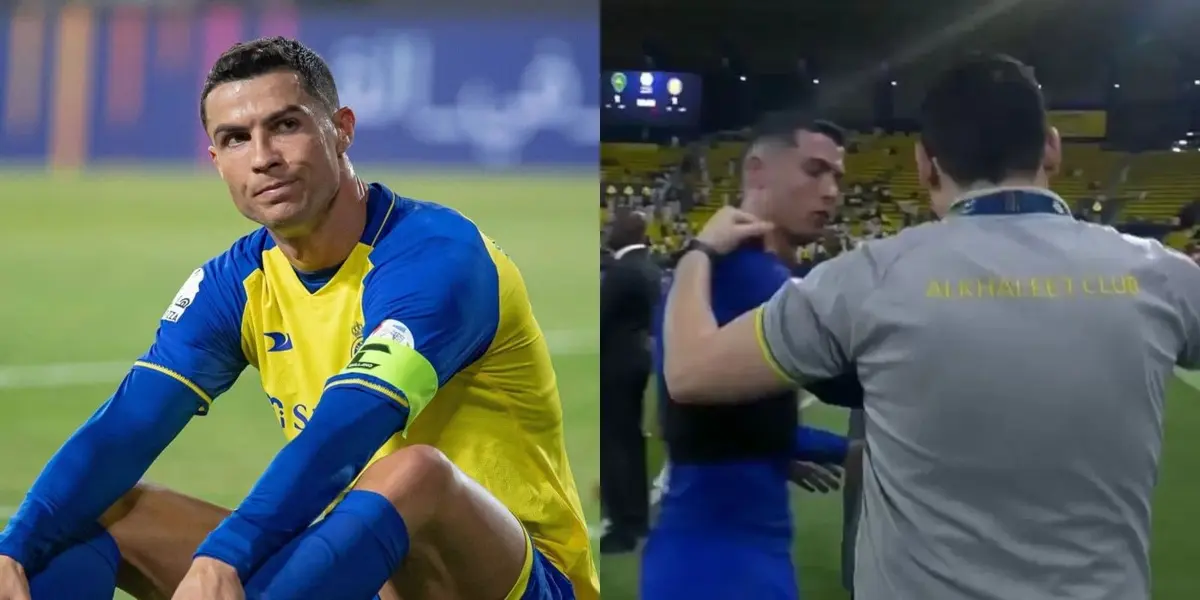 El enojo del delantero portugués en Arabia Saudí que recorre el mundo y las redes