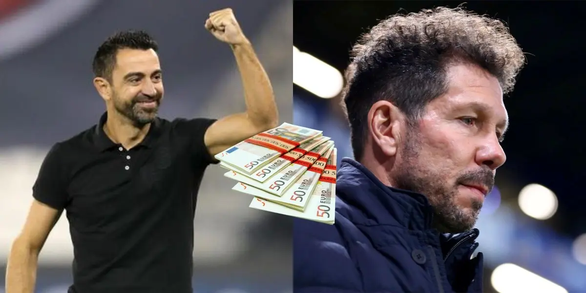 El entrenador colchonero quiere que se quede pero el Barça tiene otro planes