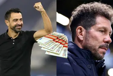 El entrenador colchonero quiere que se quede pero el Barça tiene otro planes