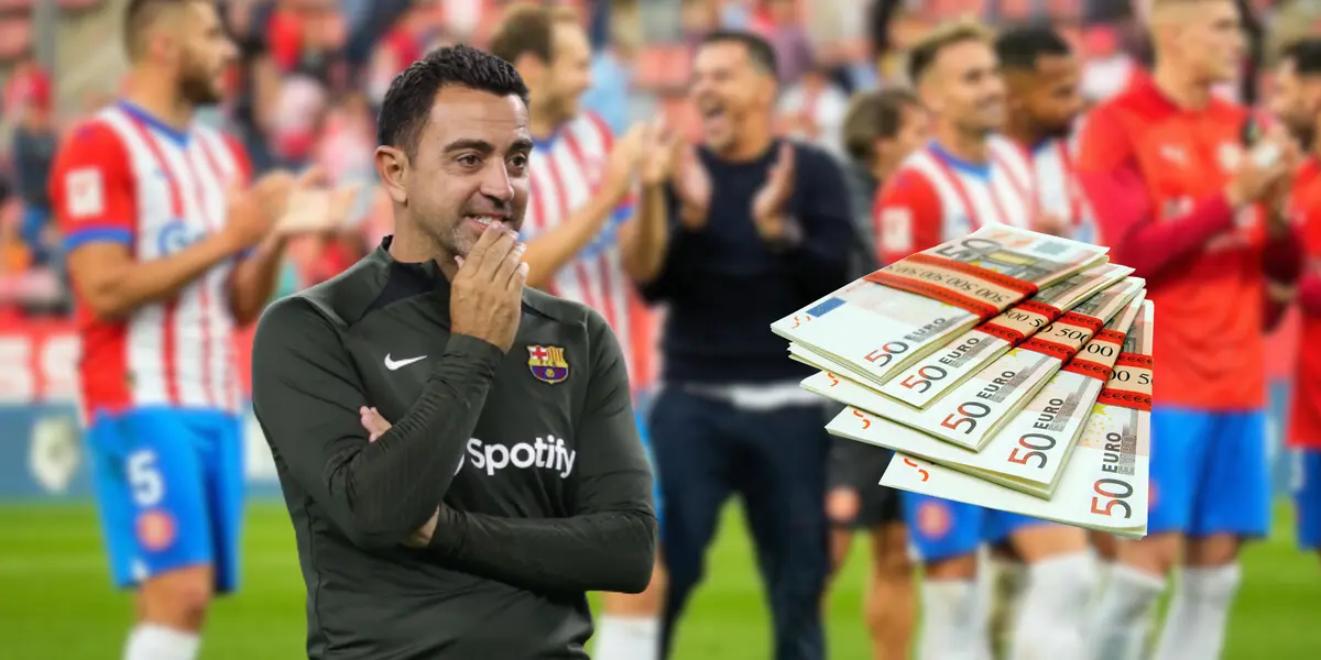 El entrenador del Barça ha admitido su gusto por un jugador del Girona que recientemente confesó su amor por el Barça