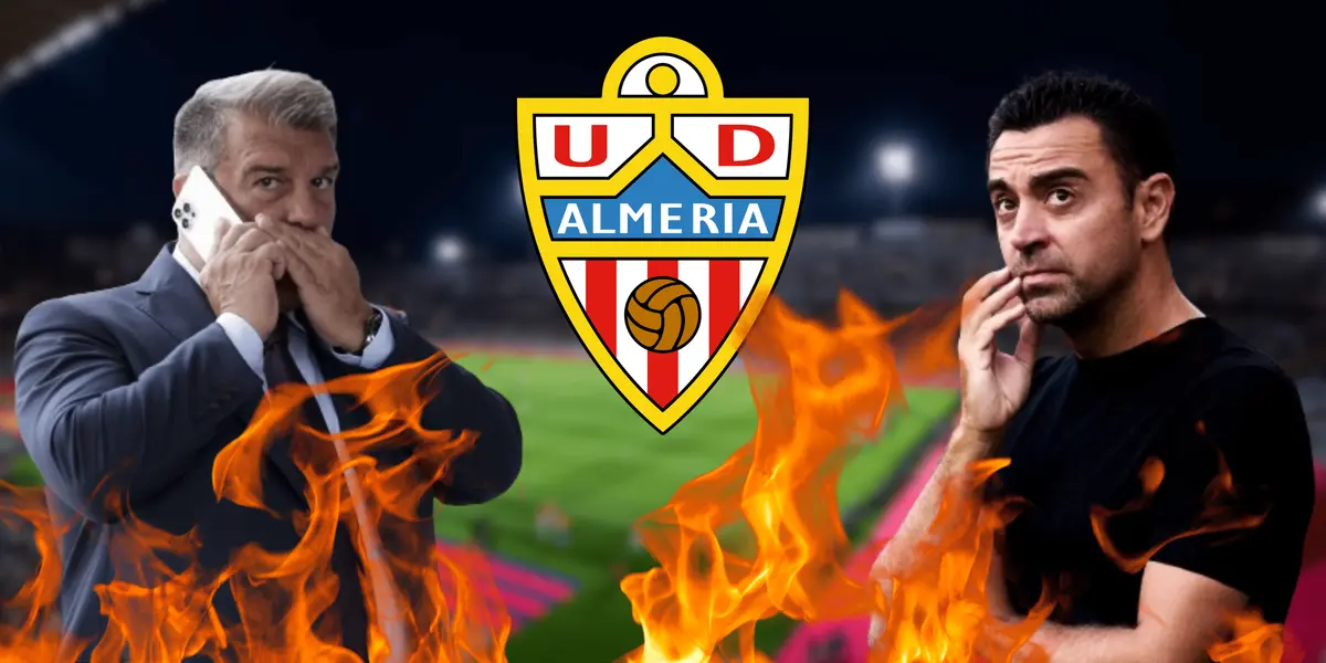 El entrenador egarense se jugará todo ante al partido trampa contra Almería y Barça prepara su reemplazo ante cualquier imprevisto