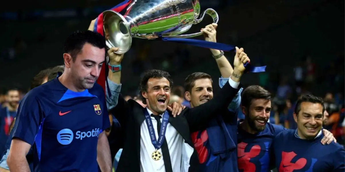 El entrenador español del PSG fue preguntado por el puesto de entrenador en el Barça y así respondió